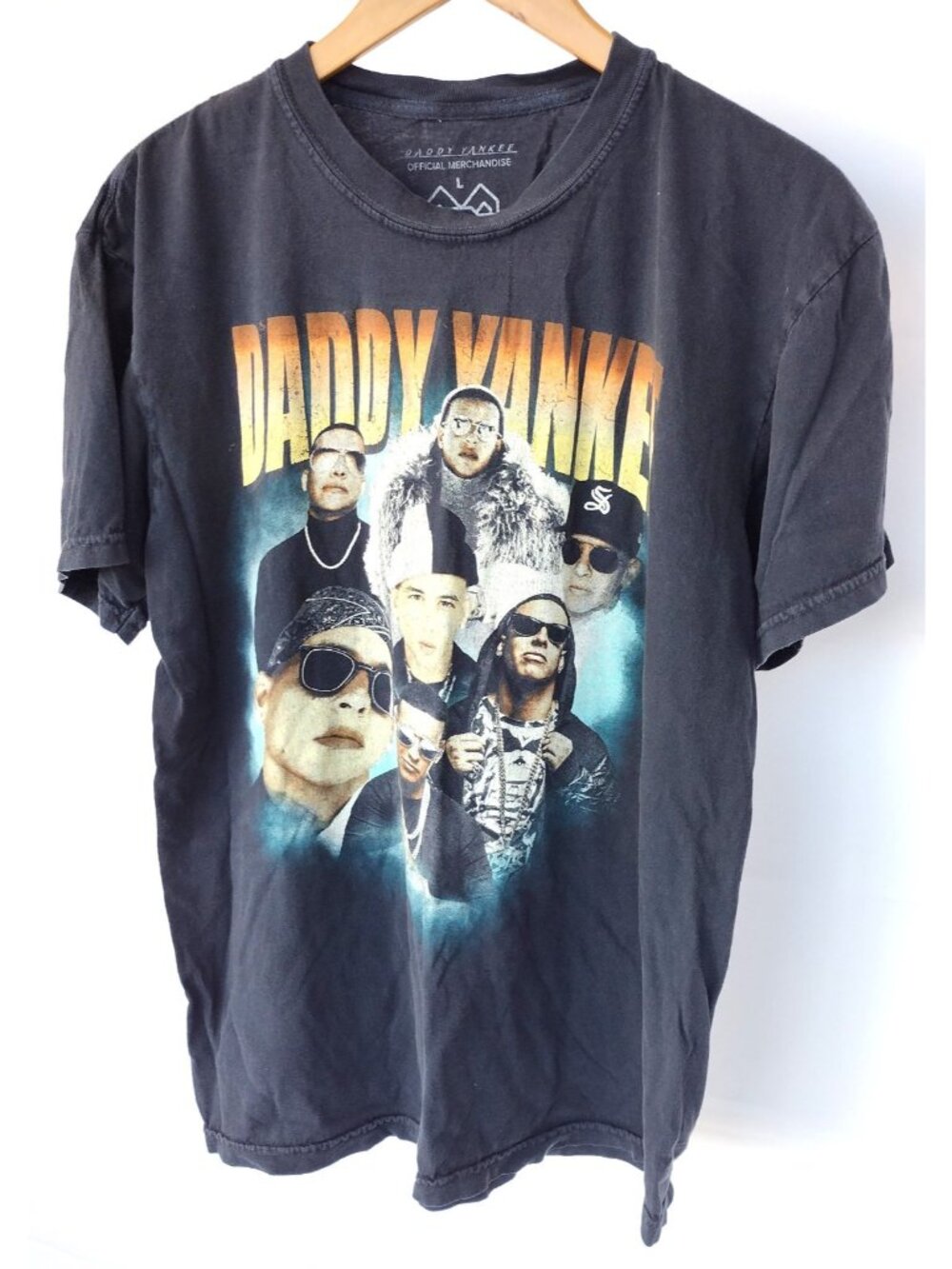 Daddy Yankee Shirt Black Graphic Tee Size Large